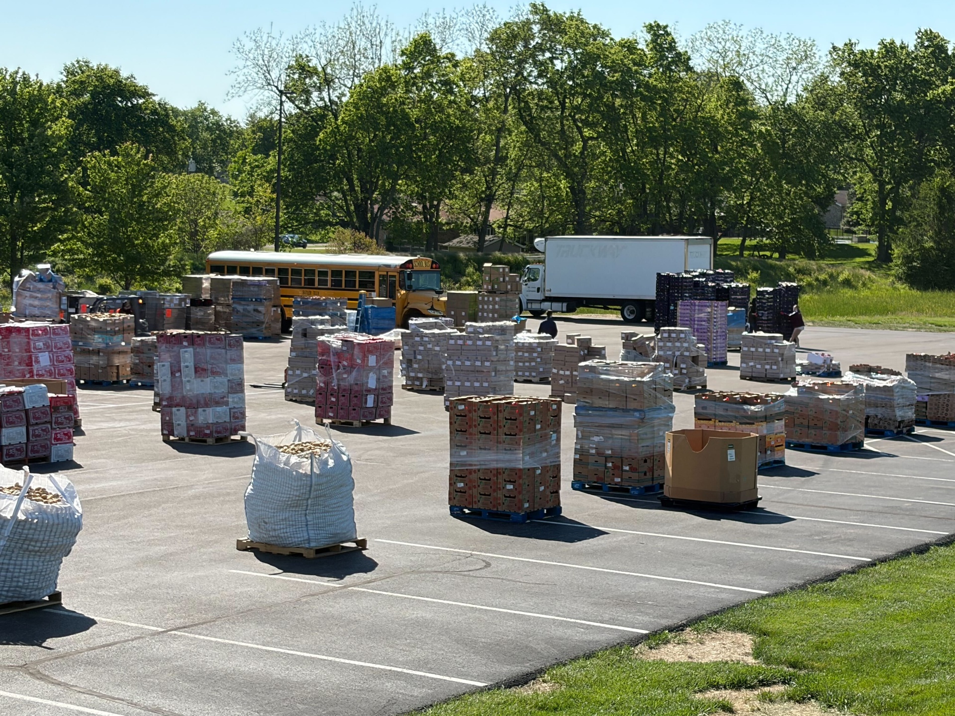 Mass distribution event · Indiana